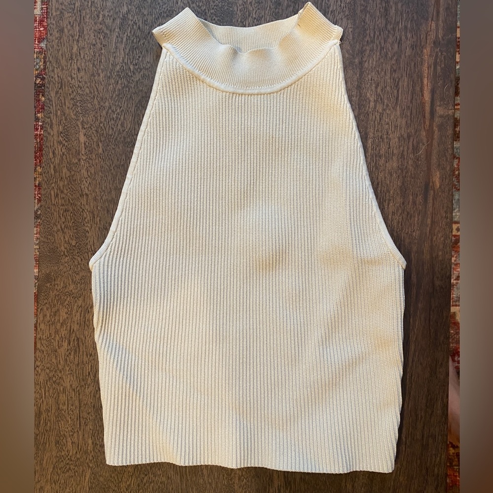 Aritzia high neck sculpt knit